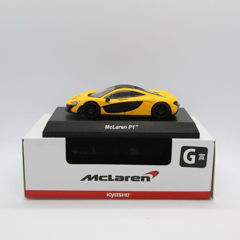 1/64 京商 McLaren P1 Kyosho 黃色 麥拉倫 G賞 模型車 1:64-細節圖6