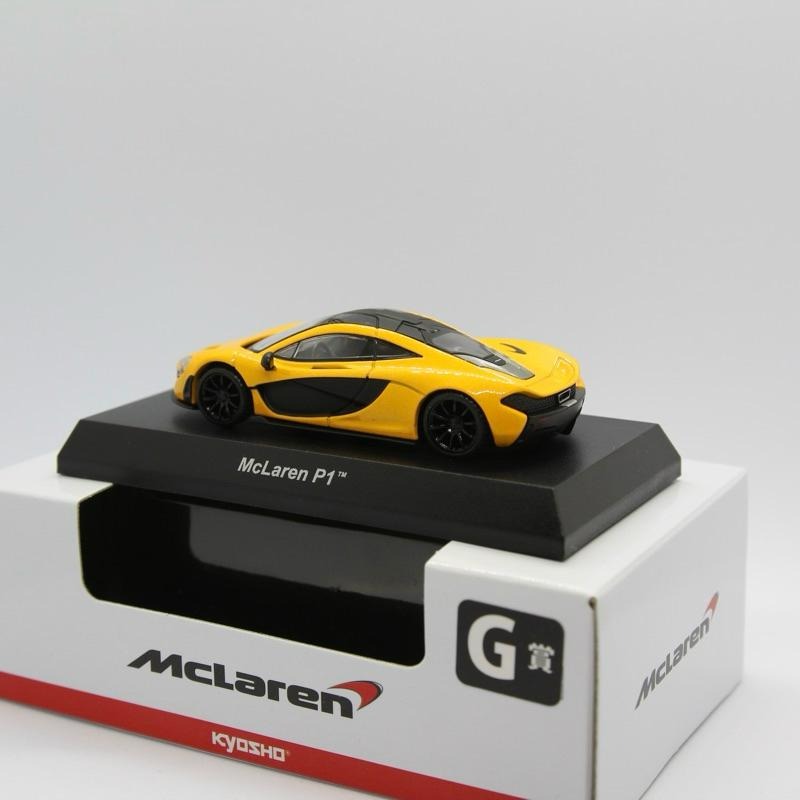 1/64 京商 McLaren P1 Kyosho 黃色 麥拉倫 G賞 模型車 1:64-細節圖8