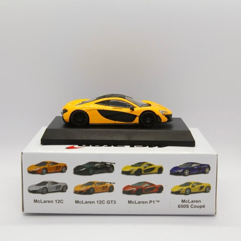 1/64 京商 McLaren P1 Kyosho 黃色 麥拉倫 G賞 模型車 1:64-細節圖9