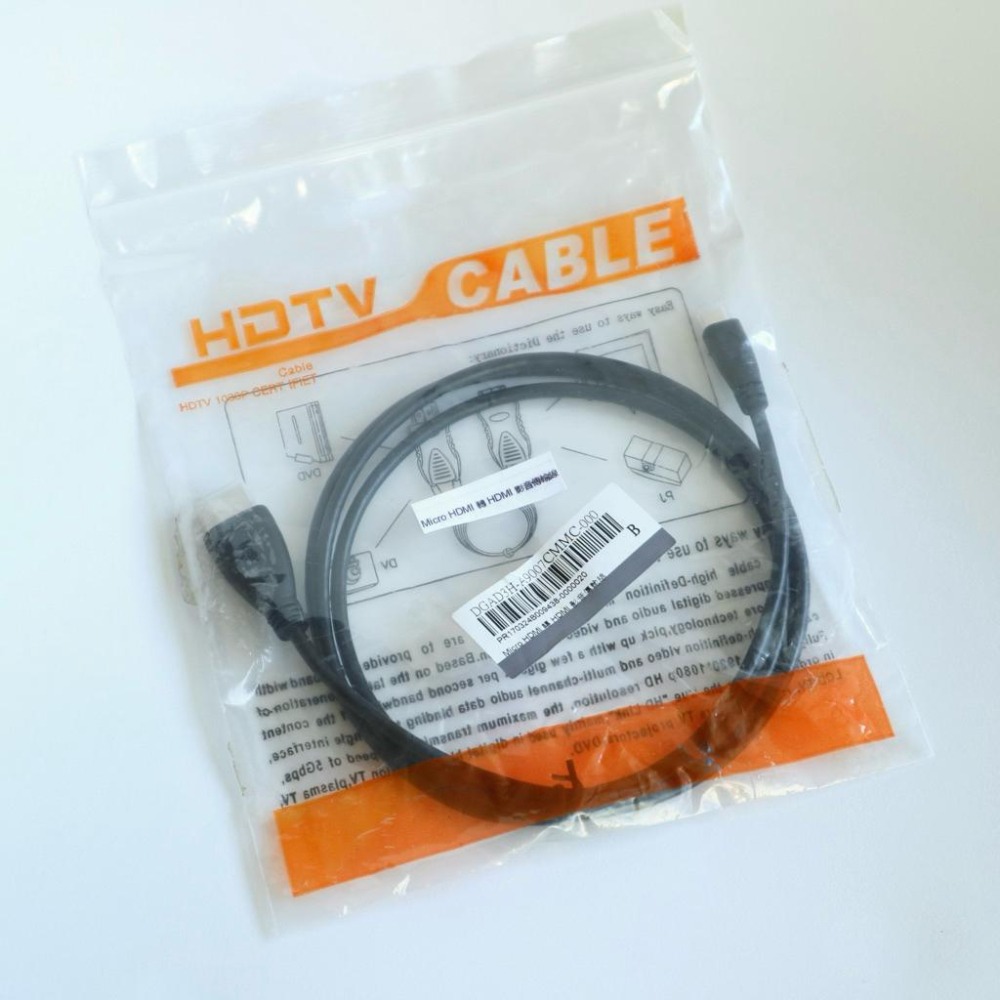 Micro HDMI 轉 HDMI 轉接線 攝影機 相機 影音傳輸線 DSLR CCD to-細節圖4