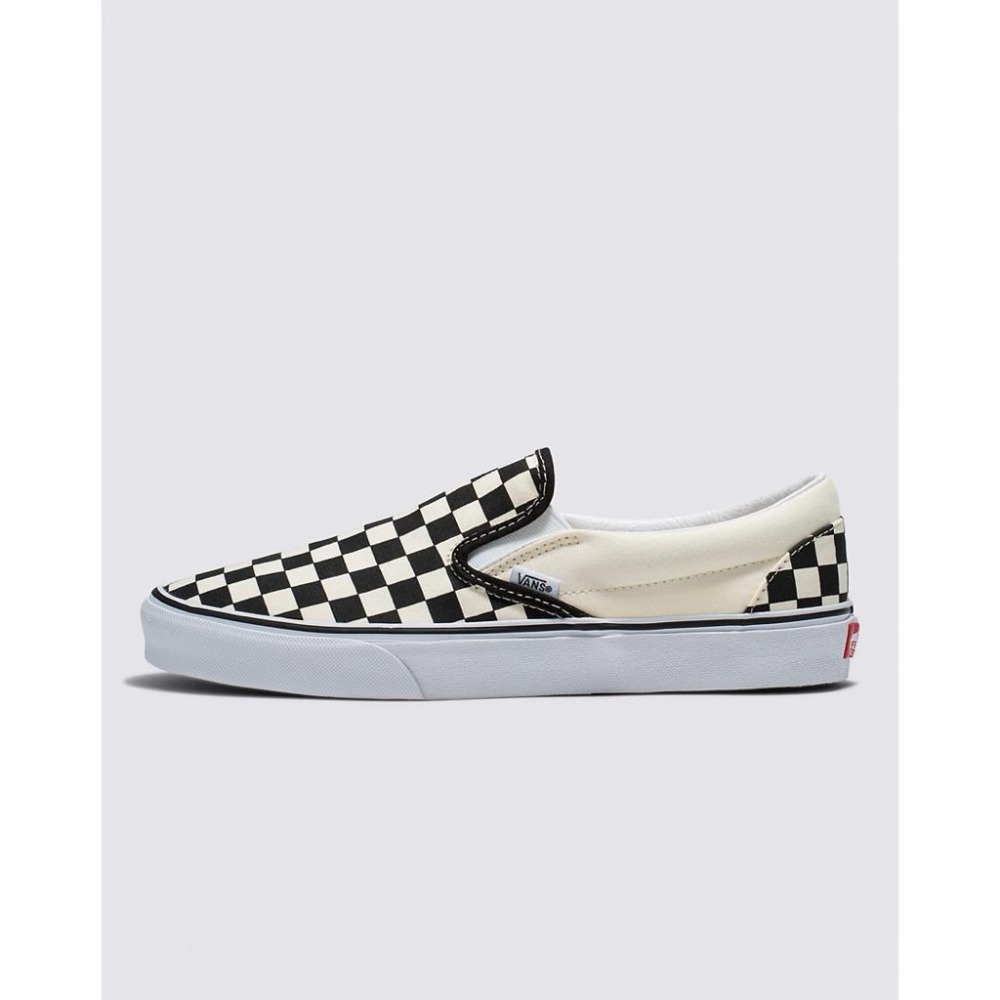 Vans Slip-On 棋盤格 黑白格 懶人鞋 US 10.5 Classic 經典款 滑板鞋 帆布鞋-細節圖5