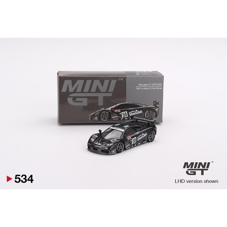 1/64 Mini GT 麥拉倫 McLaren F1 GTR 1995 利曼冠軍 59號車 532模型 Le Mans-細節圖3