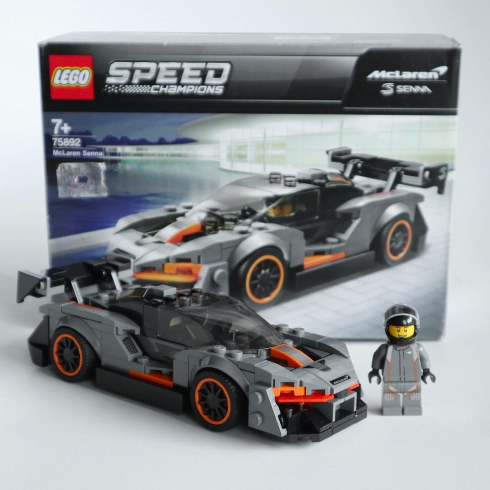 Lego McLaren Senna 75892 Speed Champions 二手 樂高 麥拉倫 賽車 車子 人偶-細節圖9
