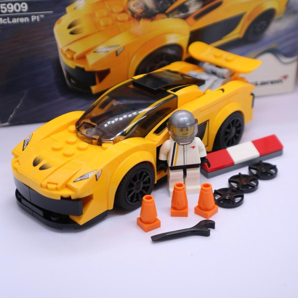 LEGO 樂高 75909 麥拉倫 絕版 McLaren P1 賽車Speed Champions模型車 積木42172-細節圖3