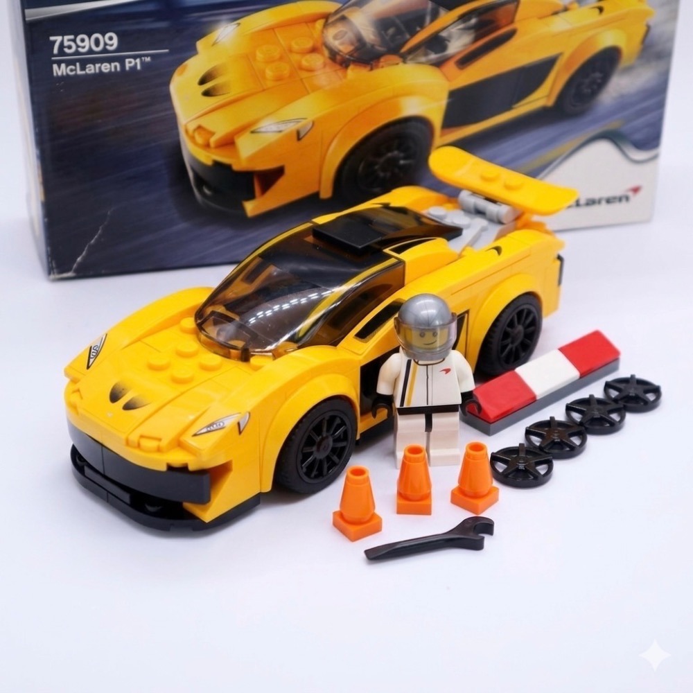 LEGO 樂高 75909 麥拉倫 絕版 McLaren P1賽車Speed Champions模型車 積木42172-細節圖3
