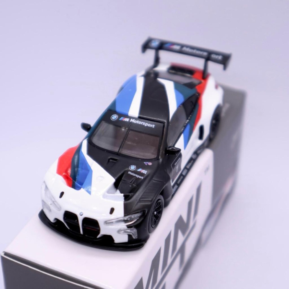 1/64 MINI GT BMW M4 GT3 G82 M-Motorsport 賽車塗裝 模型車 347 MiniGT-細節圖2