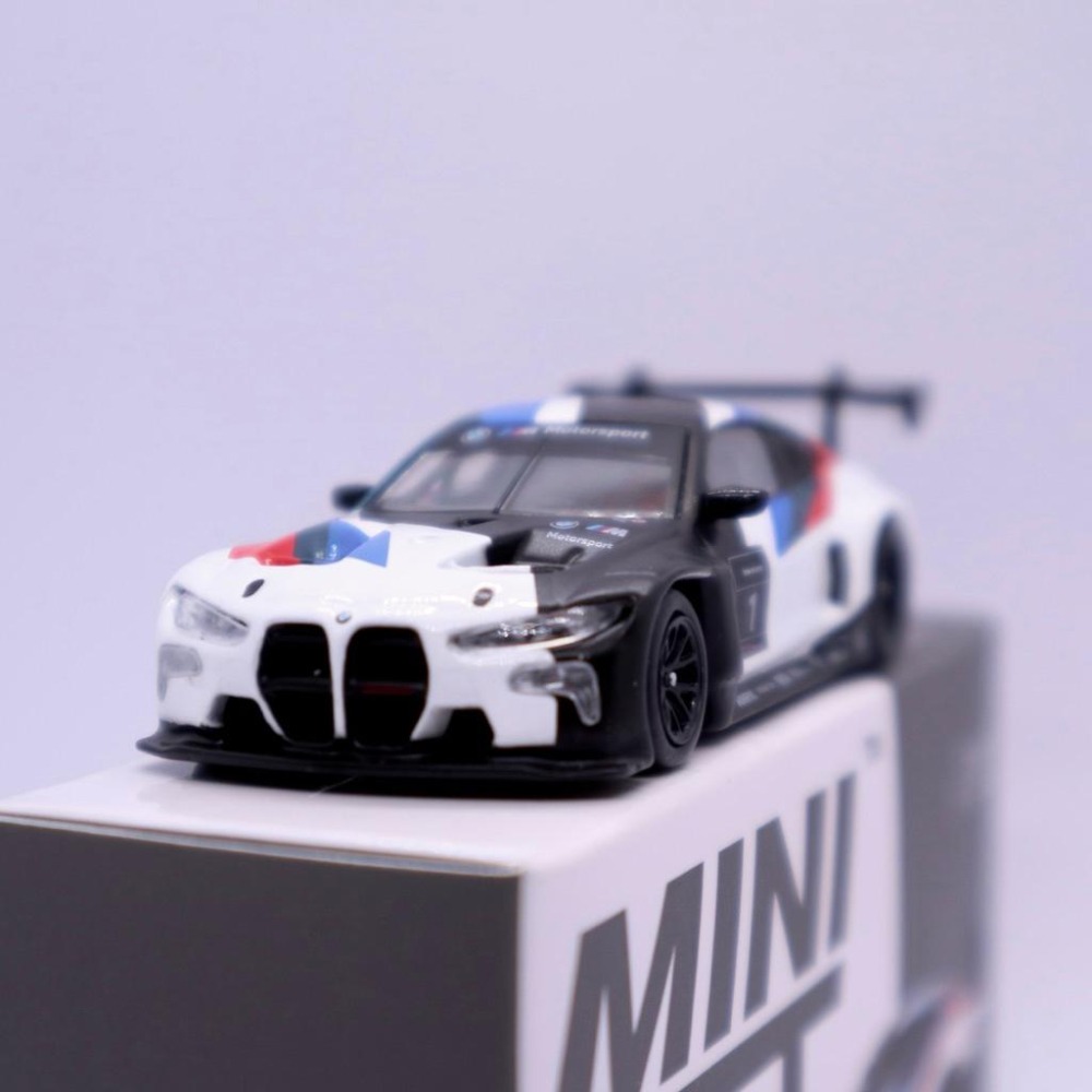 1/64 MINI GT BMW M4 GT3 G82 M-Motorsport 賽車塗裝 模型車 347 MiniGT-細節圖8
