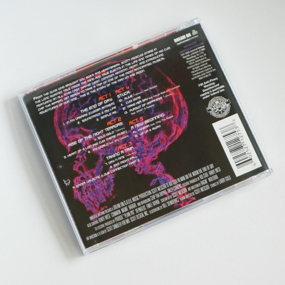 Kid Cudi Man on the Moon The End of Day CD光碟 專輯 嘻哈 饒舌Kanye肯爺-細節圖3