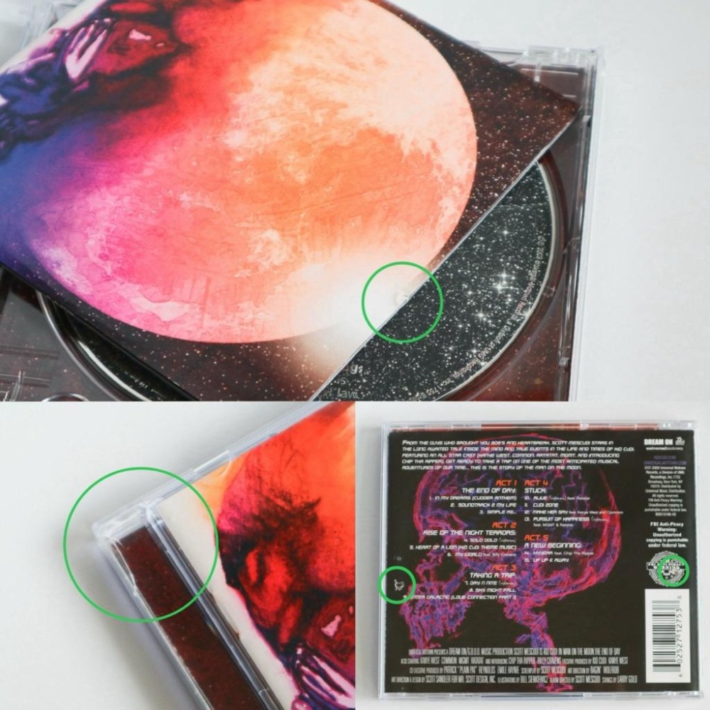 Kid Cudi Man on the Moon The End of Day CD光碟 專輯 嘻哈 饒舌Kanye肯爺-細節圖9