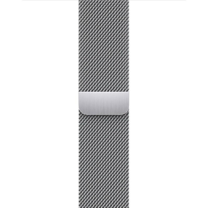 原廠 Apple Watch 米蘭式錶帶 42mm 44mm 45mm 49mm 銀色 米蘭式錶環-細節圖4
