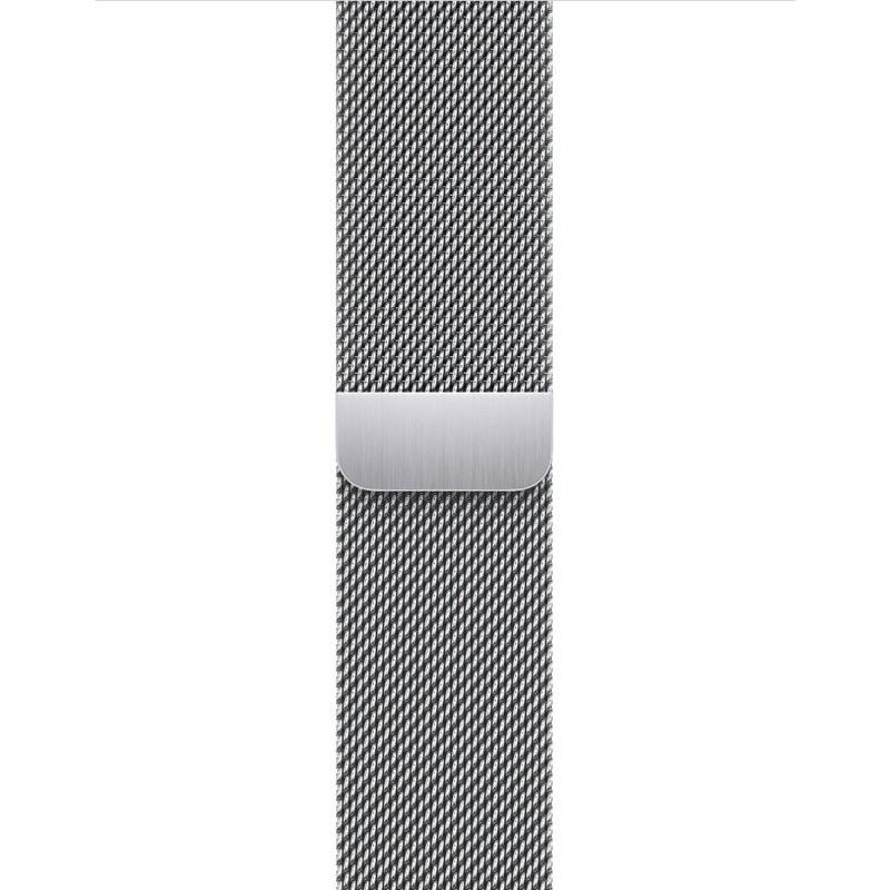 原廠 Apple Watch 米蘭式錶帶 42mm 44mm 45mm 49mm 銀色 米蘭式錶環-細節圖4
