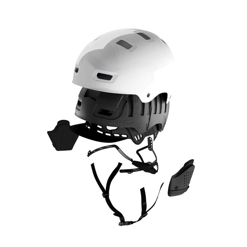 迪卡儂 自行車 安全帽 單車 公路車 decathlon 城市自行車碗型安全帽500 白色Btwin Van rysel-細節圖2