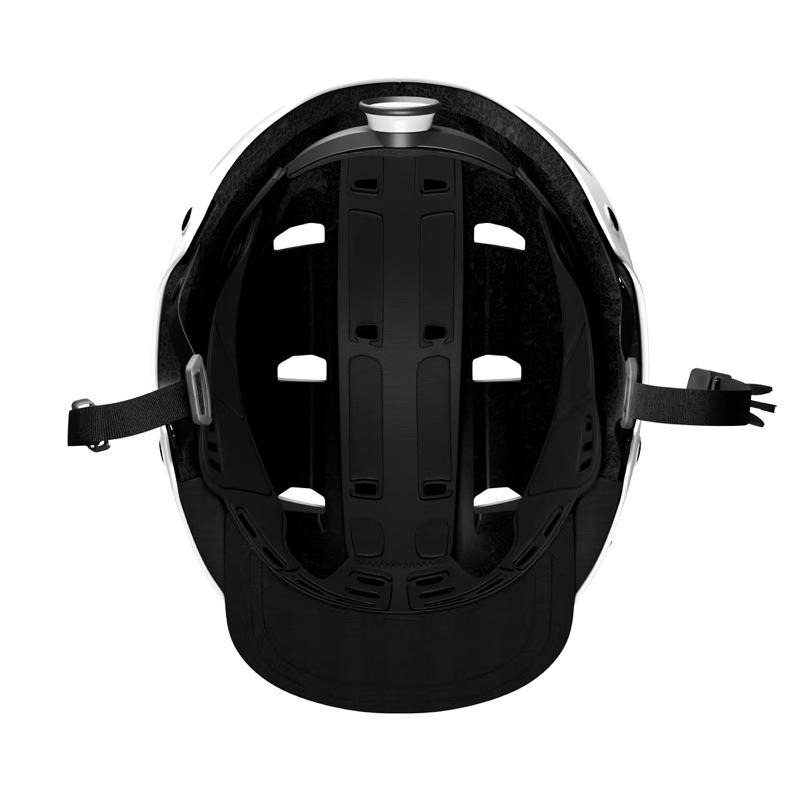 迪卡儂 自行車 安全帽 單車 公路車 decathlon 城市自行車碗型安全帽500 白色Btwin Van rysel-細節圖7