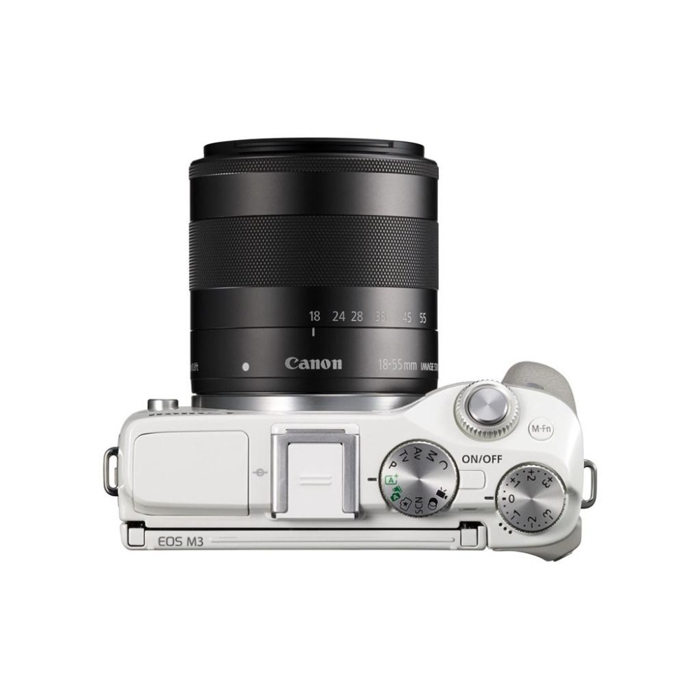 Canon M3 + 15-45鏡頭 微型單眼相機 Eos白色 EF-M 佳能 G7X CCD M6 M50 RX100-細節圖5