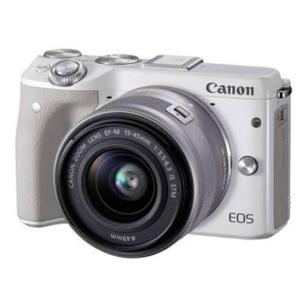 Canon M3 + 15-45鏡頭 微型單眼相機 Eos白色 EF-M 佳能 G7X CCD M6 M50 RX100-細節圖6