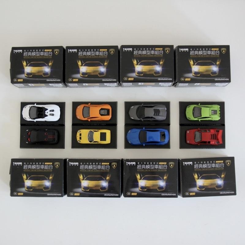 1/64 藍寶堅尼 LP-700 570 Lamborghini Gallardo Aventador SV 7-11-細節圖6