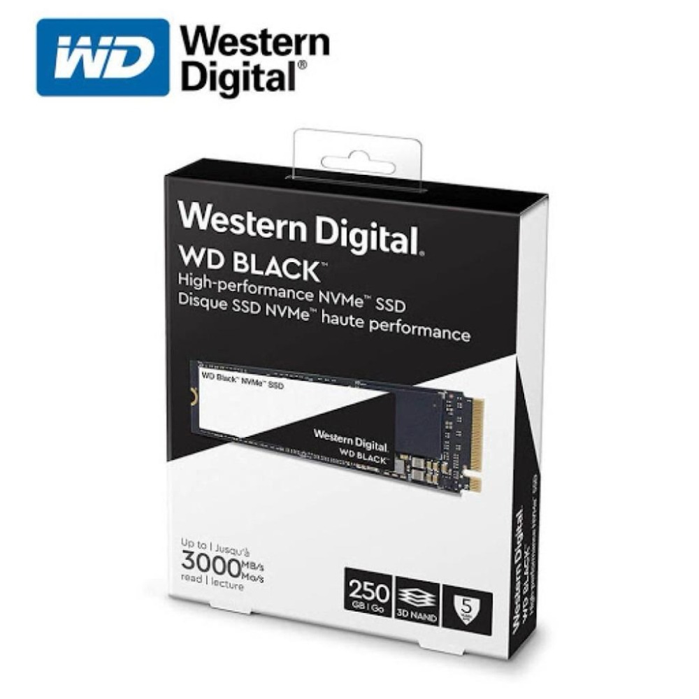 WD NVMe M.2 黑標 250G 固態硬碟 PCIe SSD 250GB M2 240 256 black-細節圖3