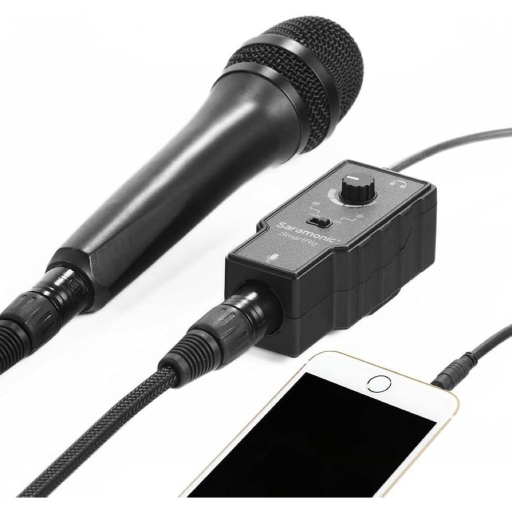 Saramonic 楓笛XLR麥克風/手機收音介面 SmartRig Smart Rig 3.5轉接器 收音iPhone-細節圖2
