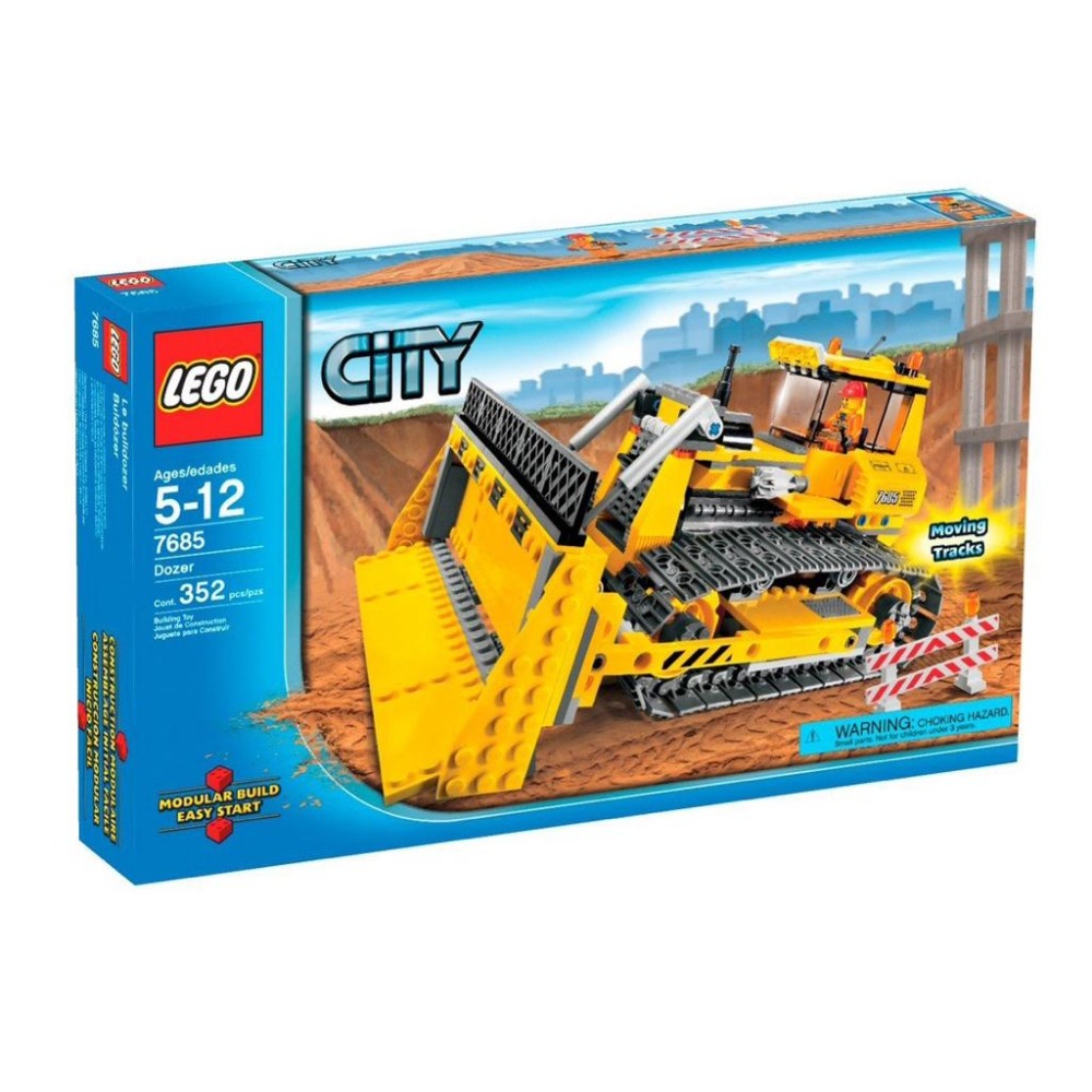 極新Lego 7685 推土機 樂高 城市系列 2009 City Dozer Bulldozer 60466 工程-細節圖3