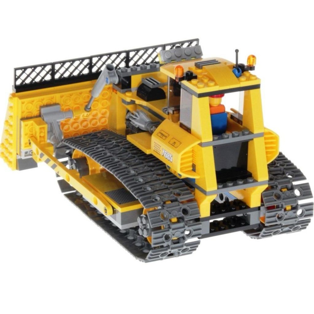 極新Lego 7685 推土機 樂高 城市系列 2009 City Dozer Bulldozer 60466 工程-細節圖5