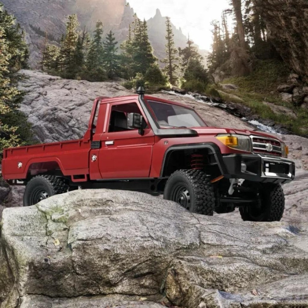 四輪驅動 Toyota Land Cruiser 1:12 遙控車 越野車 RC 四驅 MN82 豐田 LC70-細節圖3