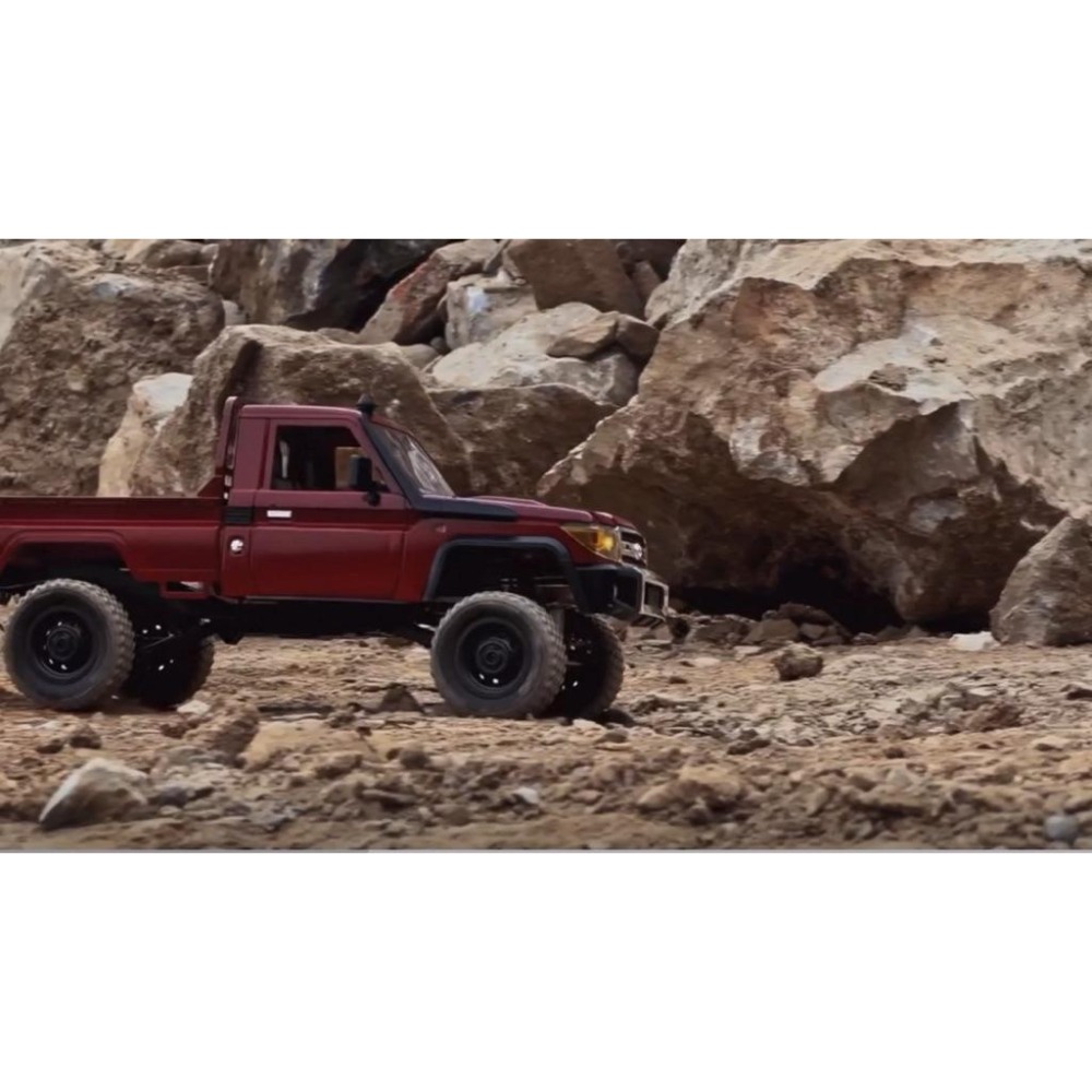 四輪驅動 Toyota Land Cruiser 1:12 遙控車 越野車 RC 四驅 MN82 豐田 LC70-細節圖6