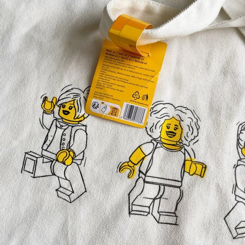樂高 LEGO 帆布袋 樂高人偶 帆布袋 帆布包 包包 提袋 袋子 人偶 CMF-細節圖3