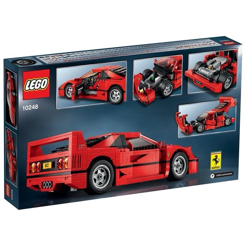 絕版Lego 10248 法拉利 F40 LEGO 樂高 Ferrari 二手 10248 Creator-細節圖7