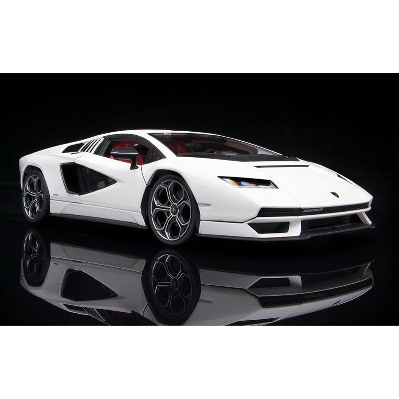 1/18 Lamborghini Countach 油電大牛 牛王 藍寶堅尼 Maisto 美馳圖 模型 模型車-細節圖9