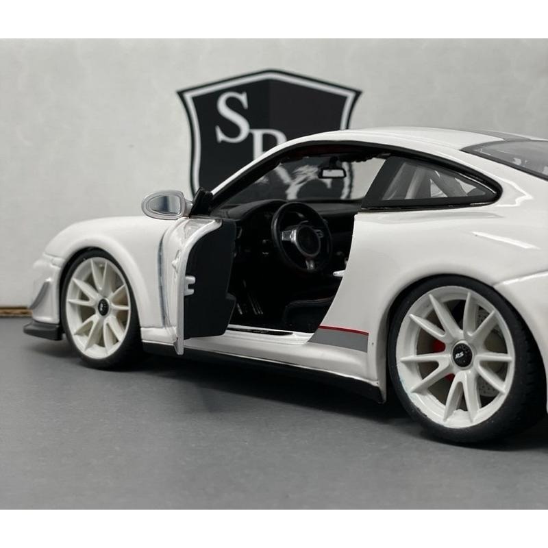 1/18 Porsche 911 GT3 RS 4.0 997 保時捷 Maisto 美馳圖 模型 模型車-細節圖4