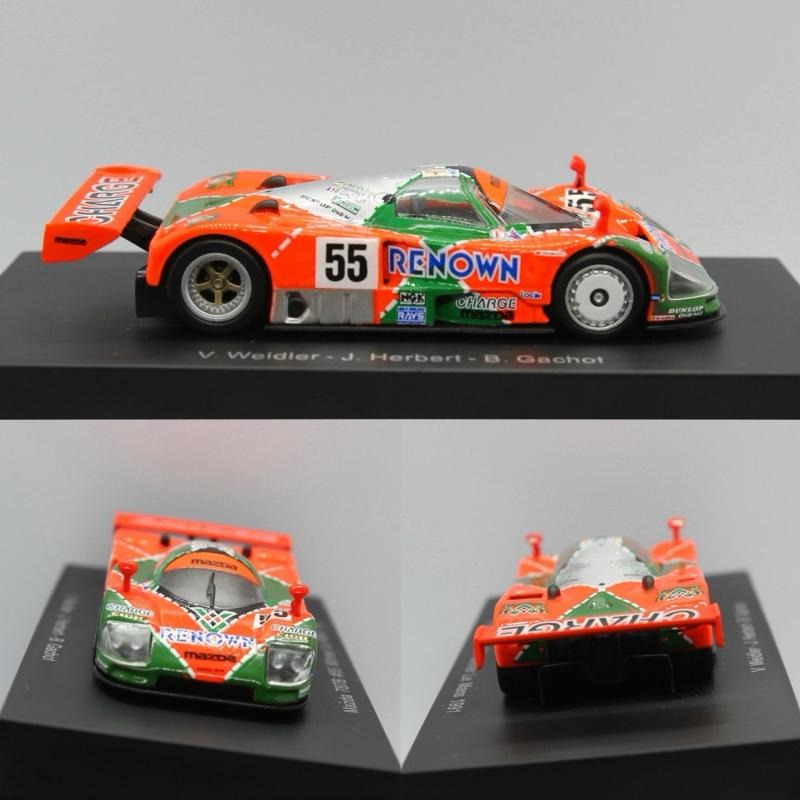 1/64 利曼冠軍車 Sparky Mazda 787B 馬自達 1991 Spark #55 787 B-細節圖4