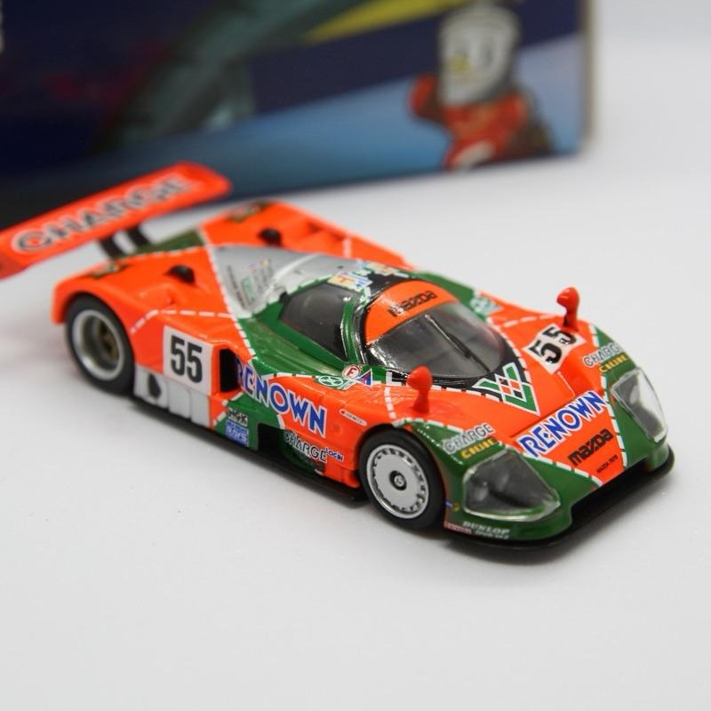 1/64 利曼冠軍車 Sparky Mazda 787B 馬自達 1991 Spark #55 787 B-細節圖5