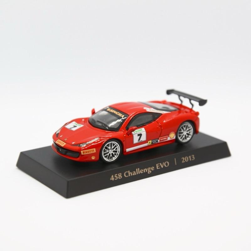 稀有隱藏版1/64法拉利 458 Challenge EVO 二代 Ferrari 7-11 紅 13號-細節圖2