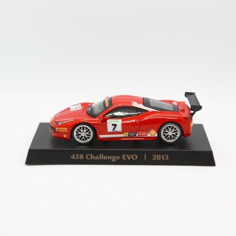 稀有隱藏版1/64法拉利 458 Challenge EVO 二代 Ferrari 7-11 紅 13號-細節圖4