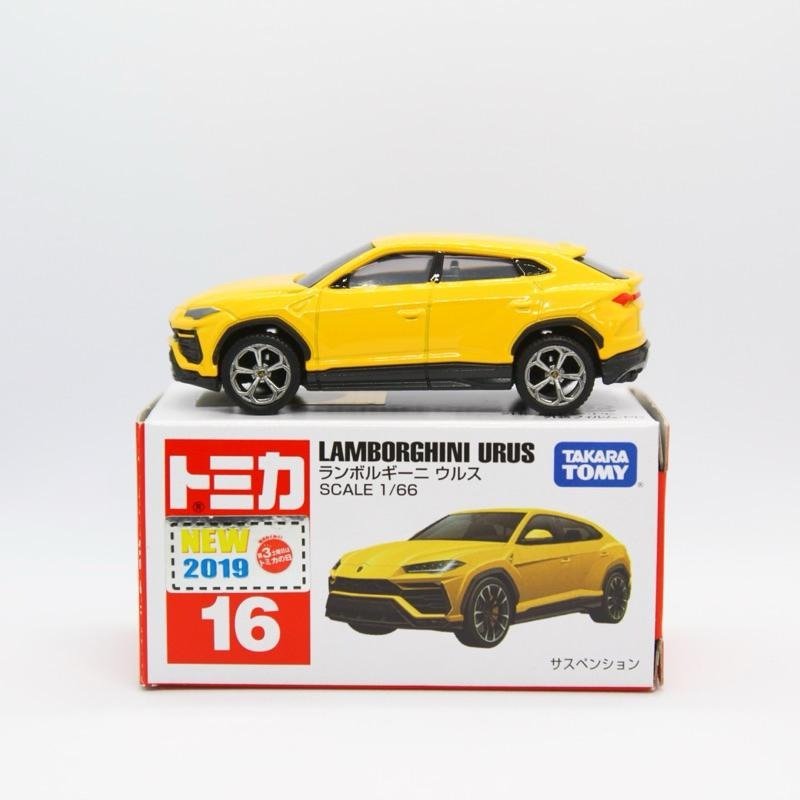 Tomica 藍寶堅尼 URUS 改Mini GT框 Lamborghini 1/64 1/66 新車貼 二改 黃 多美-細節圖3