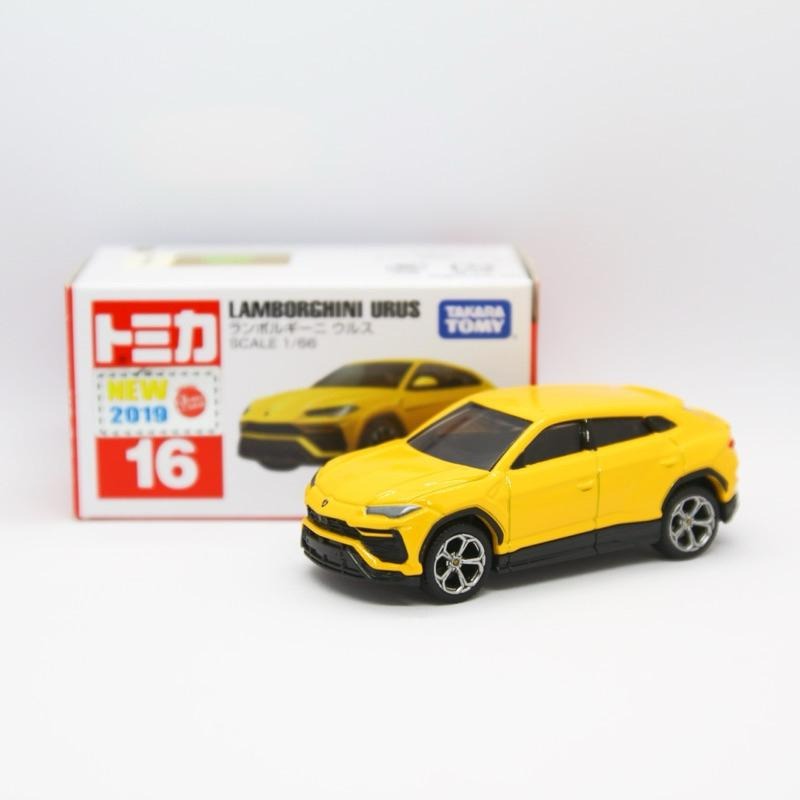 Tomica 藍寶堅尼 URUS 改Mini GT框 Lamborghini 1/64 1/66 新車貼 二改 黃 多美-細節圖5