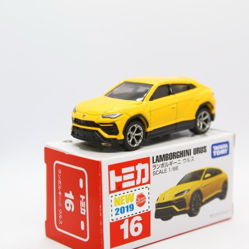 Tomica 藍寶堅尼 URUS 改Mini GT框 Lamborghini 1/64 1/66 新車貼 二改 黃 多美-細節圖7