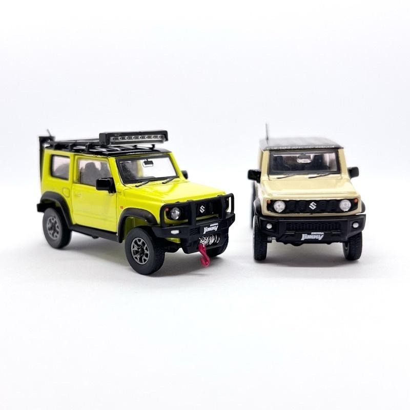 1/64 Suzuki Jimny 吉姆尼 BM Creations 綠 米白 配件-細節圖2