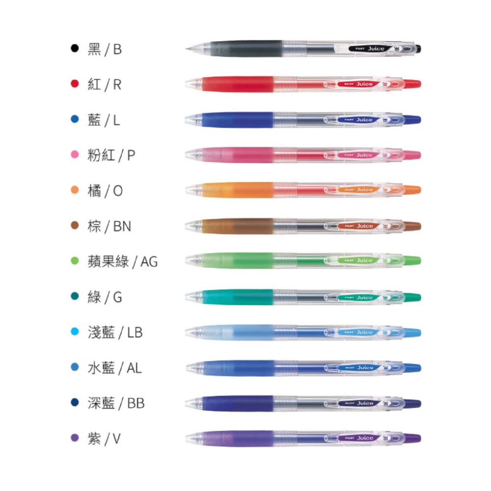 PILOT 百樂 LJU-10UF 0.38mm Juice果汁筆 中性原子筆 12色-細節圖2