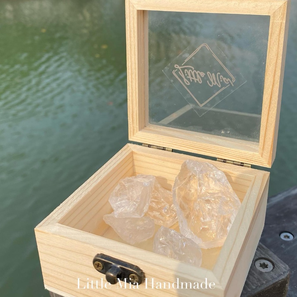 【熱銷招牌】白水晶原礦消磁組-細節圖3