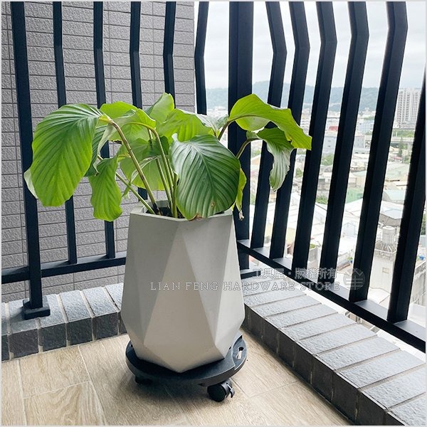 【工具屋】*含稅* KT-303 圓形拼接平板車 工作車 圓形 趴地車 花盆移動台車 盆栽 推車 托盤 水泥盆 台灣製-細節圖7