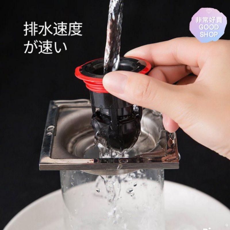 防臭地漏 地漏 落水頭 防蟲 灰色地漏芯 排水孔 地漏塞-細節圖6