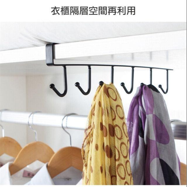 現貨 鐵藝六連勾架-細節圖2