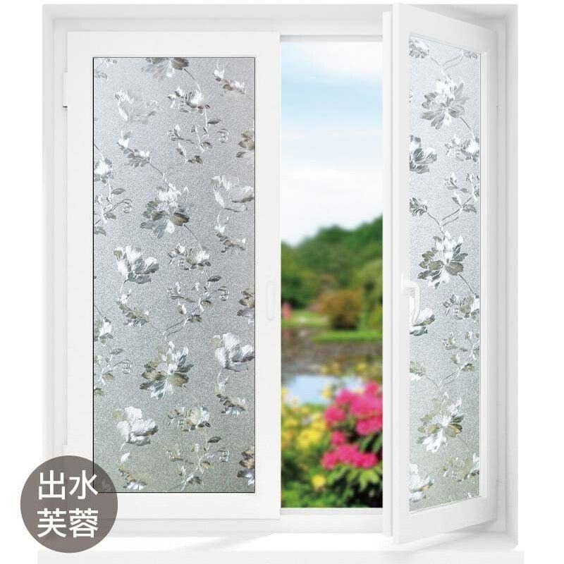 抗UV玻璃靜電貼  加長版   無膠靜電玻璃貼膜 居家辦公室窗貼窗戶玻璃貼紙-細節圖4