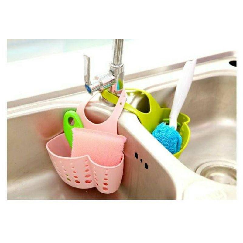 【好買商城】多用途水槽瀝水收納籃  菜瓜布收納籃 兩用雜物瀝水籃置物架  雜物收納架 飾品收納-細節圖3