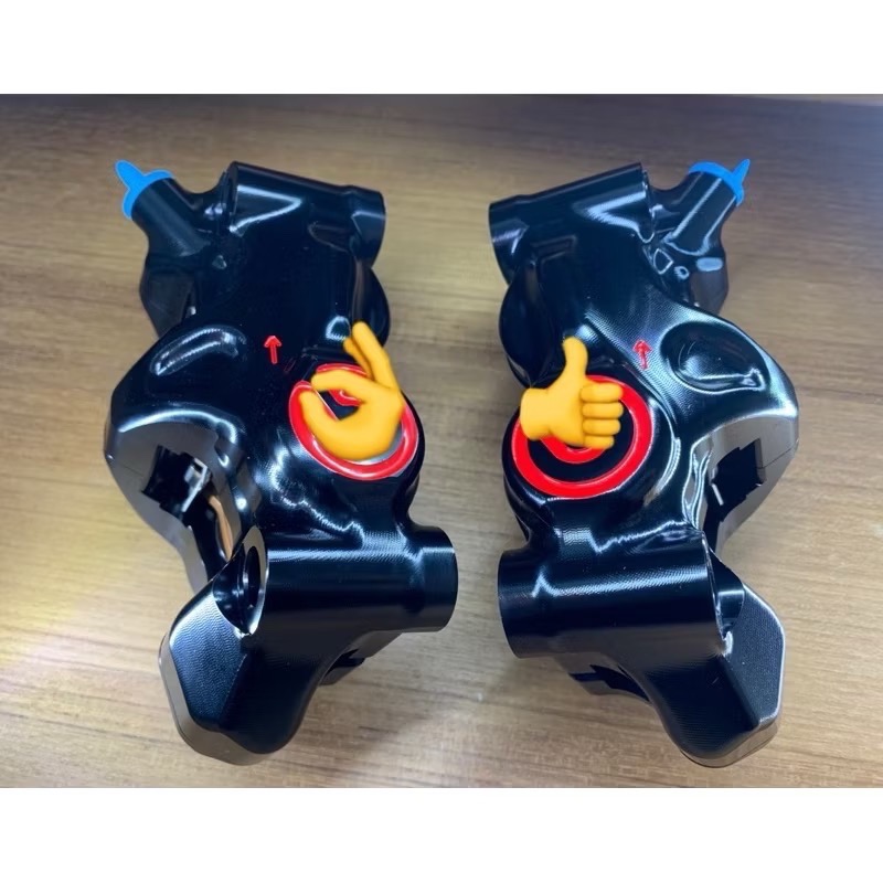 代售Ben>5軸德國cnc製作Brembo 484卡鉗左右卡鉗drg勁戰krn force jet158越南mmbcu-細節圖2