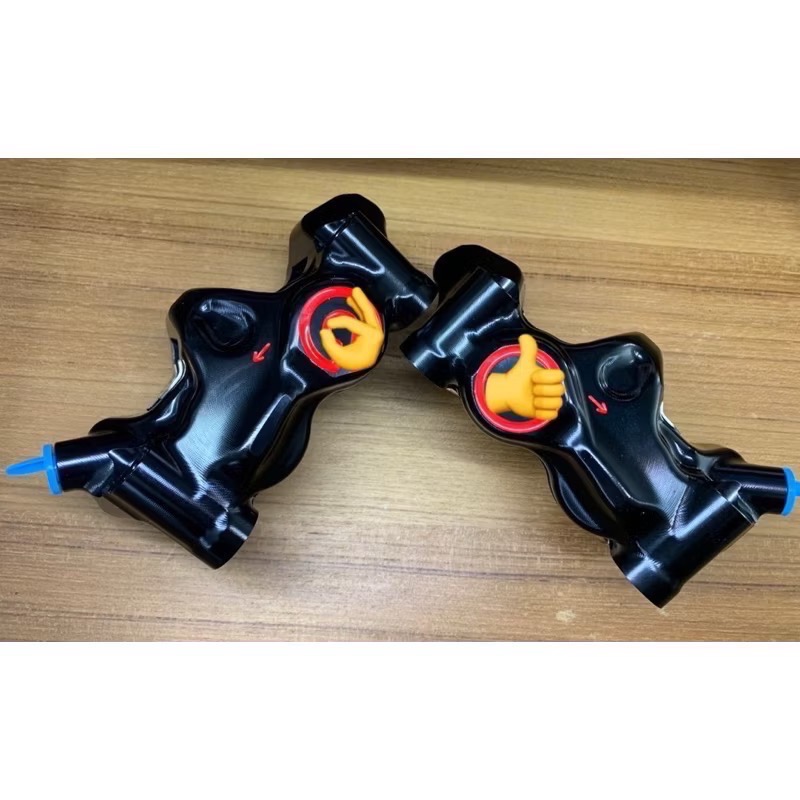 代售Ben>5軸德國cnc製作Brembo 484卡鉗左右卡鉗drg勁戰krn force jet158越南mmbcu-細節圖3