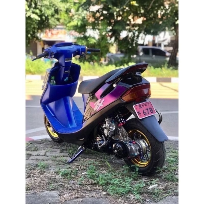 直上品super Dio尾架強化固定尾翼總成史丹利燈具第二煞車燈扶手貨架後架尾燈-細節圖4