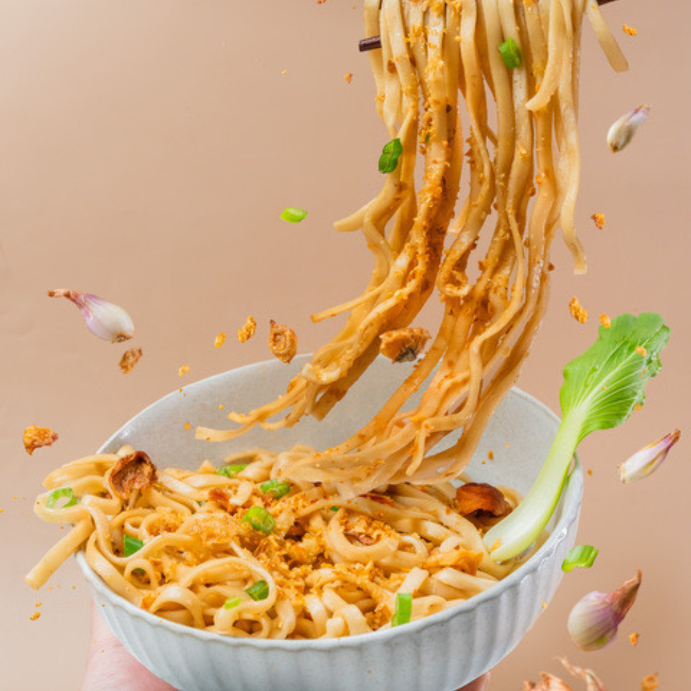 【一食拌嗑】鵝油金蔥乾拌麵｜經典古早味金蔥、一日三餐首選-細節圖2