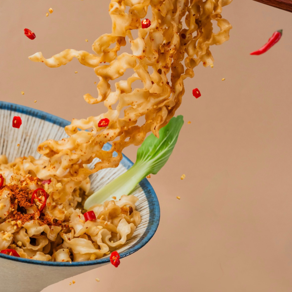 【一食拌嗑】香蒜和牛乾拌麵｜厚實和牛風味、雲林爆香蒜酥濃郁乾麵-細節圖3